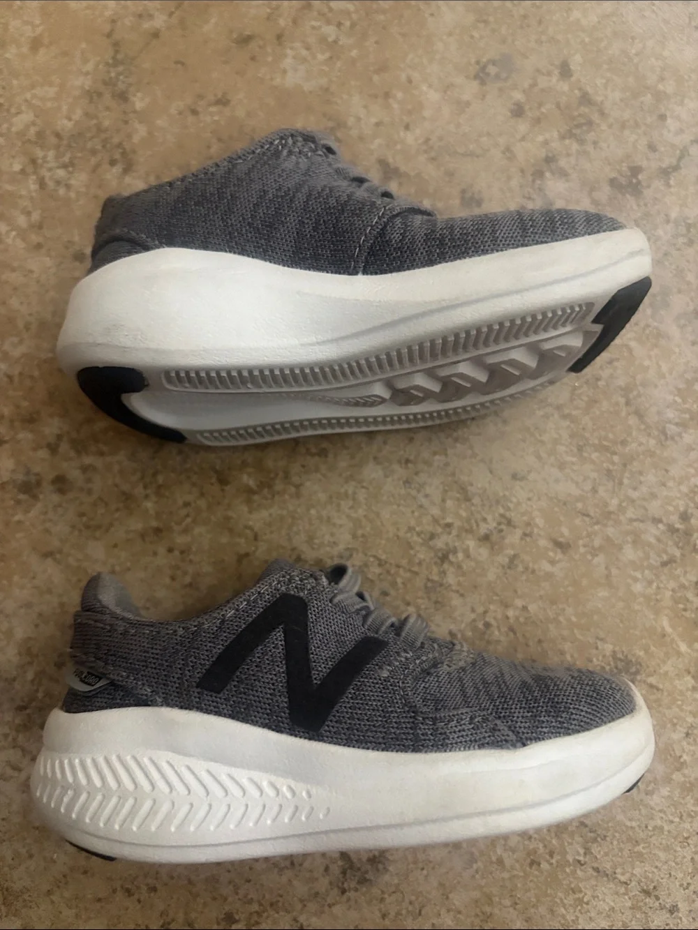 Kids Grey New Balance Sneakers